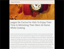 Tablet Screenshot of juegosdecocina3.webnode.com