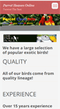 Mobile Screenshot of parrotheavenonline.webnode.com