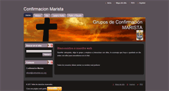 Desktop Screenshot of confirmacionmarista.webnode.es