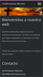 Mobile Screenshot of confirmacionmarista.webnode.es