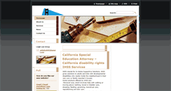 Desktop Screenshot of leigh-law-group.webnode.com