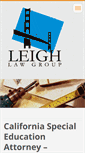 Mobile Screenshot of leigh-law-group.webnode.com