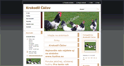 Desktop Screenshot of krokodilcacov.webnode.sk