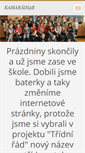 Mobile Screenshot of kamaradi2b.webnode.cz