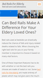 Mobile Screenshot of bedrailsforelderly.webnode.com