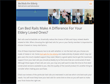Tablet Screenshot of bedrailsforelderly.webnode.com