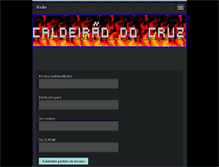 Tablet Screenshot of caldeiraodocruz.webnode.com.br