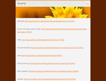 Tablet Screenshot of busylady.webnode.com