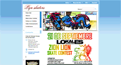 Desktop Screenshot of pqnskaters.webnode.com.ar
