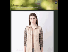 Tablet Screenshot of leblogmode.webnode.fr