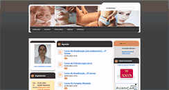 Desktop Screenshot of geovannaximenesfisio.webnode.com.br