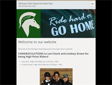 Tablet Screenshot of michiganstateequestrianhuntt.webnode.com
