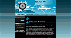 Desktop Screenshot of eonnizkytarif.webnode.cz