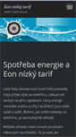 Mobile Screenshot of eonnizkytarif.webnode.cz