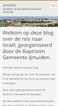Mobile Screenshot of israelreis.webnode.nl