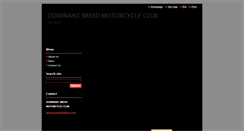 Desktop Screenshot of dominantbreedmc.webnode.com