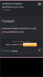 Mobile Screenshot of dominantbreedmc.webnode.com