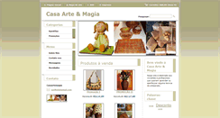 Desktop Screenshot of casaartemagia.webnode.com.br