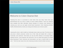 Tablet Screenshot of colon-cleanse-diet.webnode.com