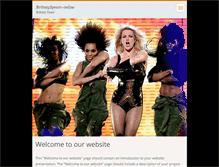 Tablet Screenshot of britneyspears-online.webnode.com