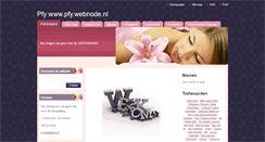 Desktop Screenshot of pfy.webnode.nl