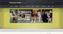 Desktop Screenshot of professionalhandlerjuliano.webnode.com.br