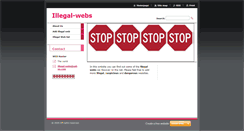 Desktop Screenshot of illegal-webs.webnode.cz