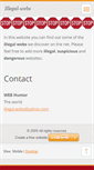 Mobile Screenshot of illegal-webs.webnode.cz