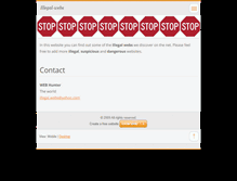 Tablet Screenshot of illegal-webs.webnode.cz