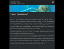 Tablet Screenshot of biopedagogia.webnode.com.br