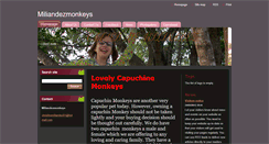Desktop Screenshot of miliandezmonkeys.webnode.com