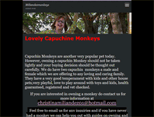 Tablet Screenshot of miliandezmonkeys.webnode.com
