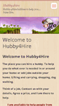 Mobile Screenshot of hubby4hire.webnode.com