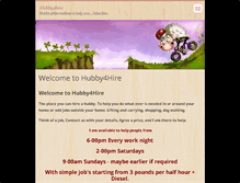 Tablet Screenshot of hubby4hire.webnode.com