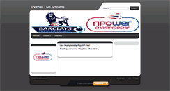 Desktop Screenshot of football-live-streams.webnode.com