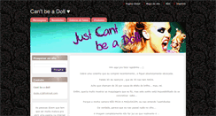 Desktop Screenshot of cantbeadoll.webnode.com.br