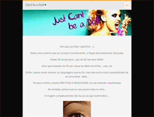 Tablet Screenshot of cantbeadoll.webnode.com.br