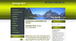 Desktop Screenshot of norvege2013.webnode.fr