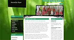 Desktop Screenshot of biomeciky.webnode.cz
