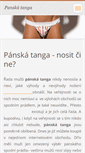 Mobile Screenshot of panskatanga.webnode.cz