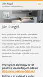 Mobile Screenshot of janriegel.webnode.sk