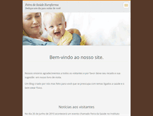 Tablet Screenshot of feiradesaudeeurofarma.webnode.com.br