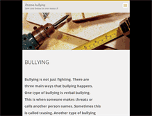 Tablet Screenshot of drama-bullying.webnode.com