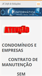 Mobile Screenshot of jcinformaticaehost.webnode.com.br
