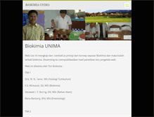 Tablet Screenshot of biokimiaunima.webnode.com
