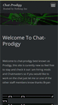 Mobile Screenshot of chat-prodigy.webnode.com