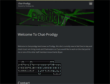 Tablet Screenshot of chat-prodigy.webnode.com