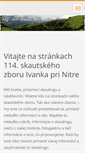 Mobile Screenshot of 114zbor.webnode.sk