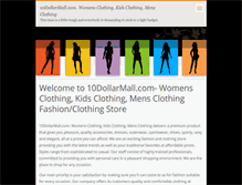 Tablet Screenshot of 10dollarmall.webnode.com