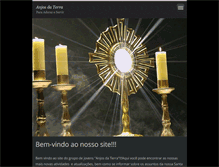 Tablet Screenshot of anjos-terra.webnode.com.br
